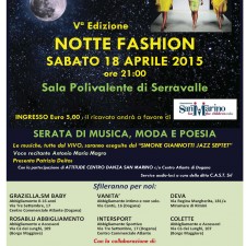 Locandina Notte Fashion Serr. 2015