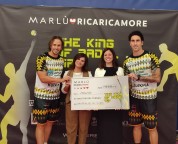 Monica e Marta Fabbri insieme a Luca Ceccarelli e Thomas Manfredini_padel San Marino17