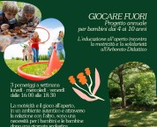 Locandina Verde Scuro Colorata Allegra Agriturismo Natura Attività Programma (4)