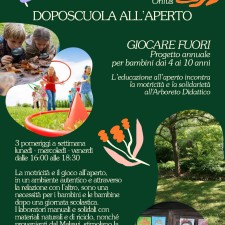 Locandina Verde Scuro Colorata Allegra Agriturismo Natura Attività Programma (4)