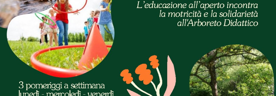 Locandina Verde Scuro Colorata Allegra Agriturismo Natura Attività Programma (4)